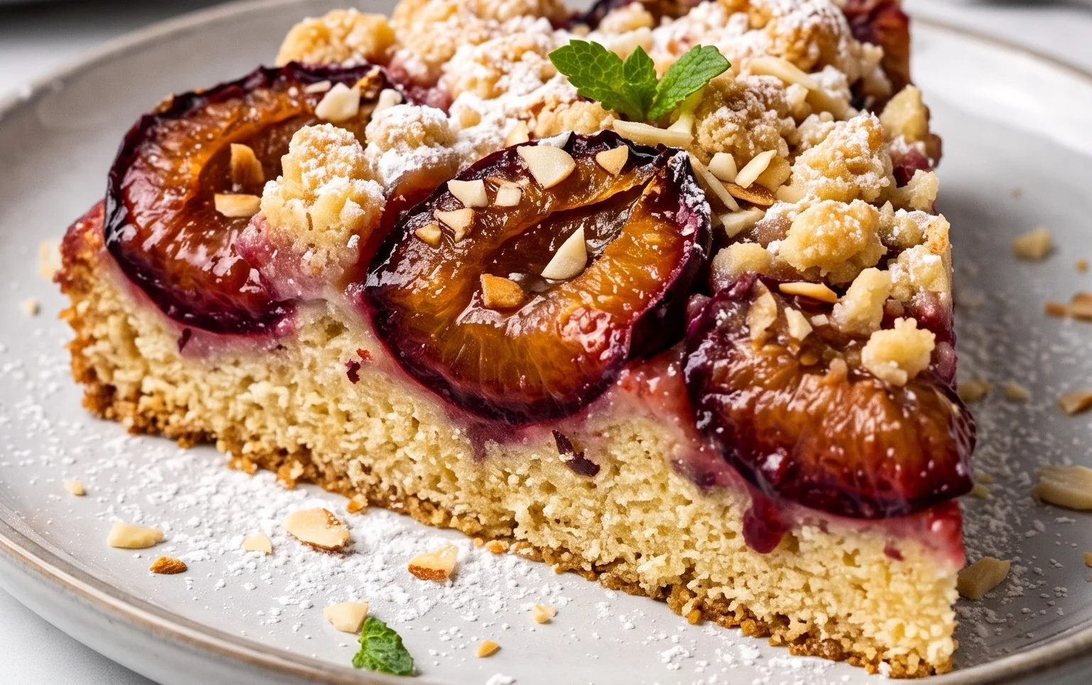 German Plum Cake