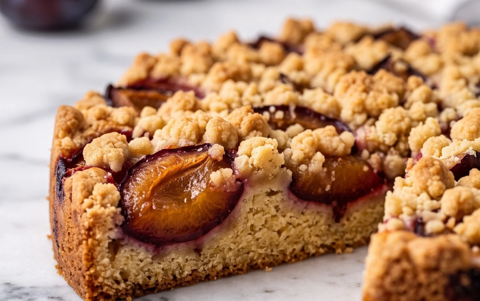 Saftiger Zwetschgenkuchen mit Streusel: Herbstlicher Genuss